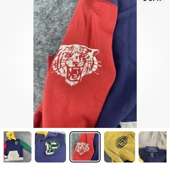 Ralph Lauren color block hoodie - Picture 4 of 6